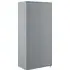 Clarion 2-Door Wardrobe - Grey, Laminated Board