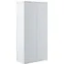 Clarion 2-Door Wardrobe - Matt White, Laminated Board