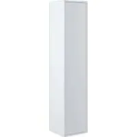 Clarion Storage Cabinet with 1 Door - Matt White