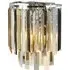 Clarissa 2 Light Crystal Drops Wall Light - Chrome