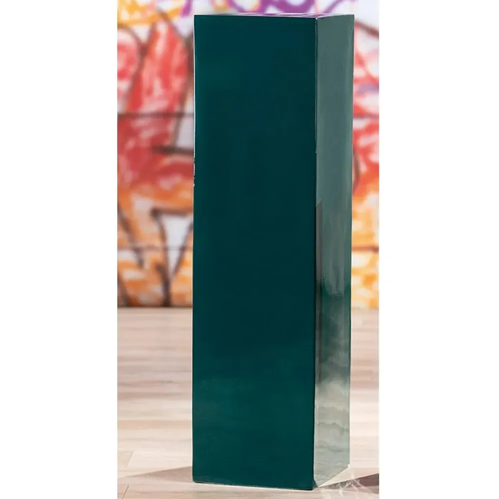 Clayton Large Decorative Pillar - Blue, Fiberglass