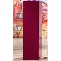 Clayton Large Decorative Pillar - Pink, Fiberglass