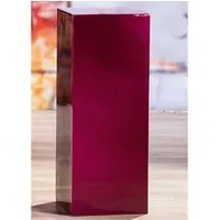 Clayton Small Decorative Pillar - Pink, Fiberglass