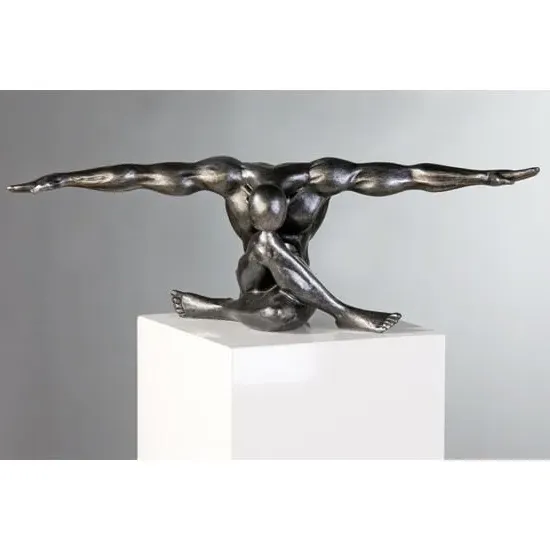 Cliffhanger Design Sculpture - Anthracite, Poly product