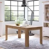 Clinton Rectangular Extending Dining Table - Oak