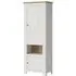 Clinton Storage Cabinet with 2 Doors - White, Oak