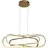 Clip LED 3 Oval Pendant Light - Gold