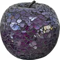 Clisson Decorative Apple - Purple, Mosaic Glass
