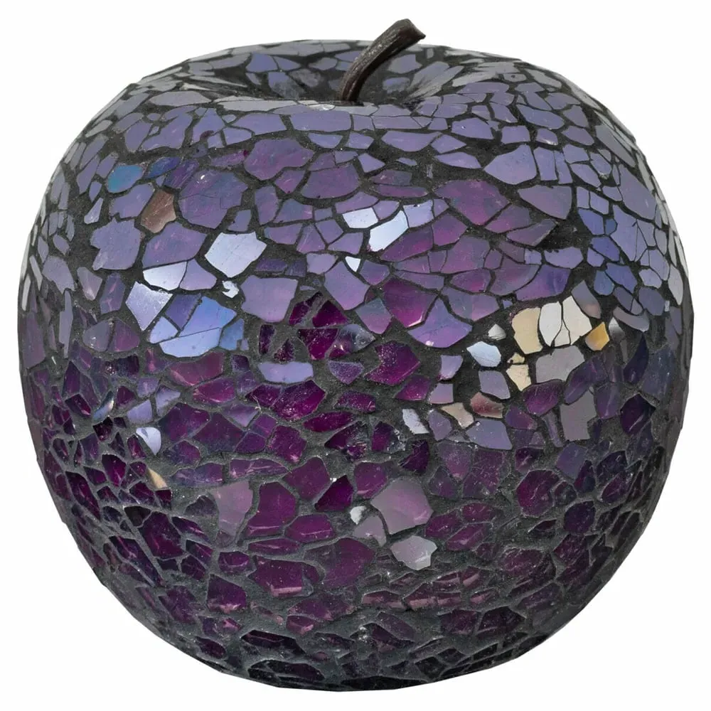 Clisson Decorative Apple - Purple, Mosaic Glass image