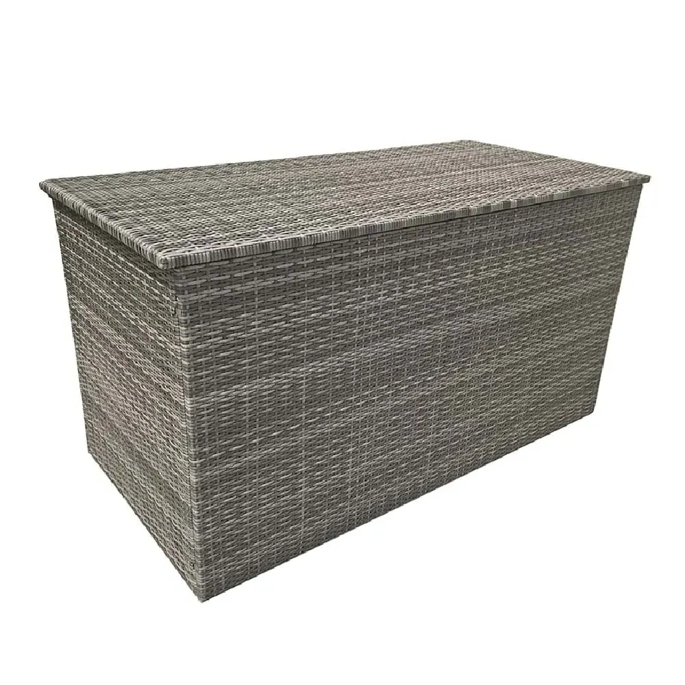 Clisson Large Outdoor Storage Box - Grey, Rattan