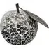Clisson Mosaic Glass Apple with Leaf - Mirrored