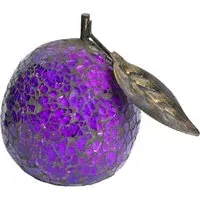 Clisson Mosaic Glass Orange Fruit - Purple