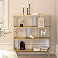 Clive Display Cabinet - Oak, MDF