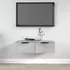 Clive TV Stand with 2 Drawers - Concrete Grey, Engineered Wood