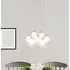 Cluster LED Ball 7 Pendant Light - Chrome, Clear Glass