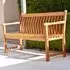 Clyro Small Broadfield Garden Bench - Rich Brown, Mahogany