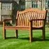 Clyro Turnberry Garden Bench - Rich Brown, Wood