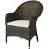 Coachella Rattan Garden Armchair - Brown