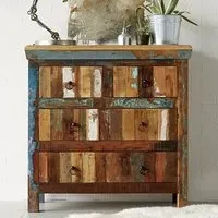Coburg Chest of Drawers with 4 Drawers - Vintage Oak