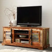 Coburg TV Stand with Storage - Reclaimed Wood