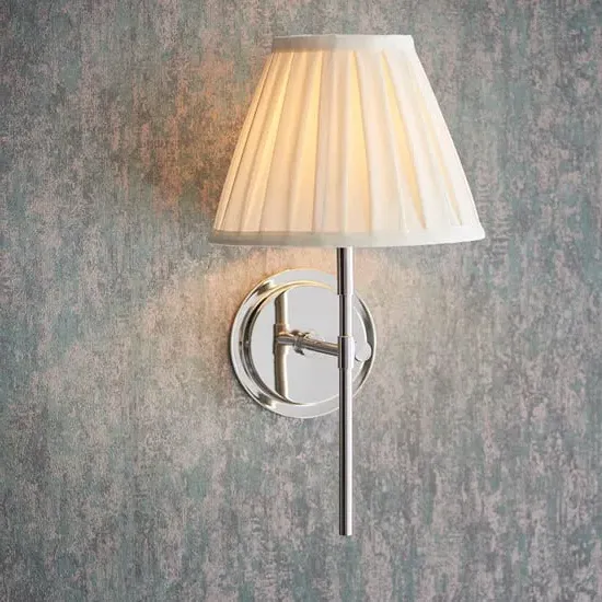 Cocoa And Carla Wall Light - Cream, Cotton image