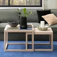 Cocoa Nesting Coffee Tables - Oak