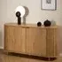 Colima Storage Cabinet with 2 Doors - Oak
