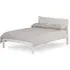 Colman Small Double Bed Frame - White, Pine