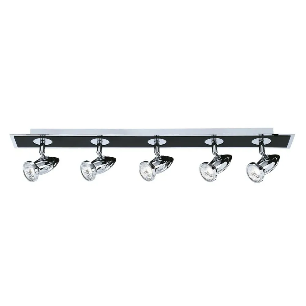 Comet 5 Light Bar Spotlight - Chrome, Matt Black