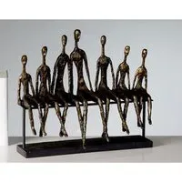 Community Sculpture - Bronze, Polyresin