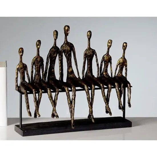 Community Sculpture - Bronze, Polyresin