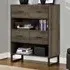 Condon Wooden Bookcase with 4 Drawers 2 Shelves - Brown