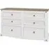 Consett 6 Drawer Chest - White, Oak