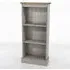 Consett Bookcase with 3 Shelves - Grey, Oak
