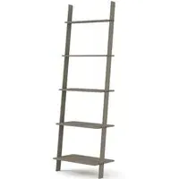 Consett Ladder Shelving Unit - Grey, Oak