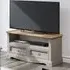 Consett TV Stand with 2 Drawers - Grey, Oak