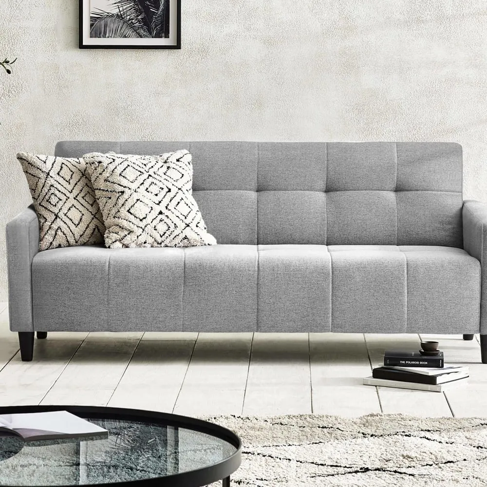 Coppell Sofa Bed with Storage - Grey, Fabric