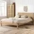 Coralie King Size Bed Frame - Oak