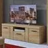Corco Tall TV Stand with 2 Doors 1 Drawer - Grandson Oak