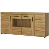 Corco Wooden Sideboard with 4 Doors - Grandson Oak