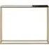 Cordue Console Table - Black, White Marble