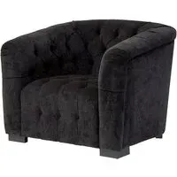 Corellie Upholstered Armchair - Black