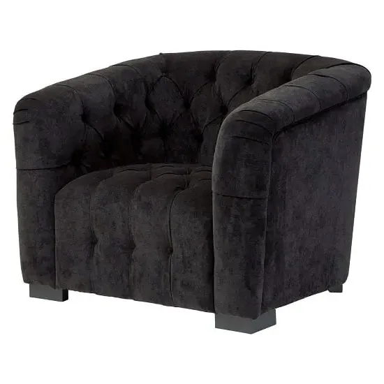 Corellie Upholstered Armchair - Black
