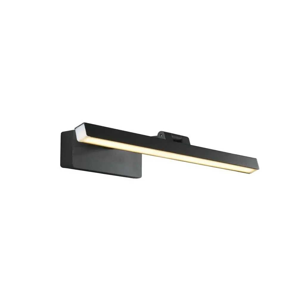 Corfu LED Rectangular Picture Light - Black, Steel image