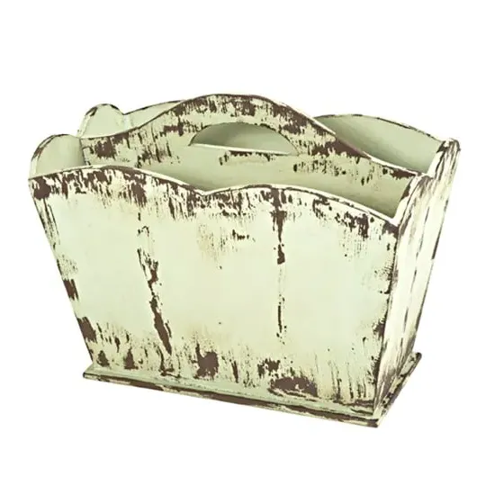 Corsicana Magazine Rack - Vintage Look image