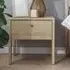 Cortez Bedside Cabinet with 1 Drawer - Oiled Oak