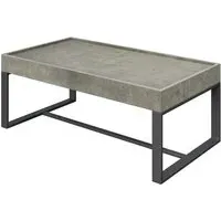 Coruna Coffee Table - Grey, MDF