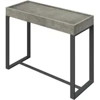 Coruna Console Table - Grey, MDF