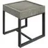 Coruna Side Table - Grey, MDF