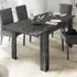 Corvi Extendable Dining Table - Black Marble Effect, Wood